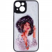 TPU+PC чехол Prisma Ladies для Apple iPhone 14 (6.1") (Girl in a hat)