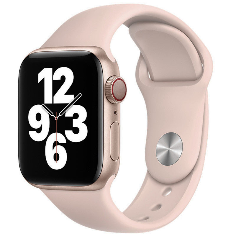 

Силиконовый ремешок для Apple watch 42mm / 44mm (Рожевий / Light Flamingo) 1234965