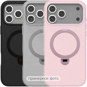 TPU+PC чехол Metal Buttons with Magnetic Safe Colorful HQ Ring для Apple iPhone 17 (6.3")