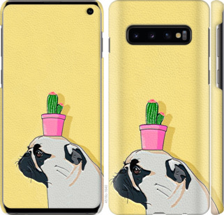 

Чехол Мопс с кактусом для Samsung Galaxy S10 795330