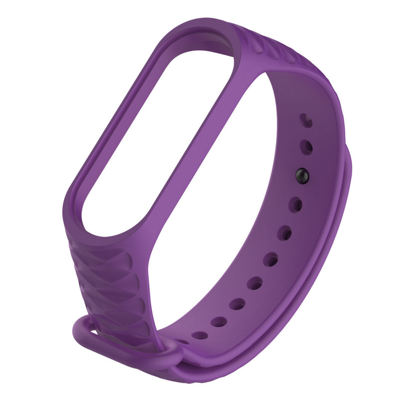 

Ремінець Rhomb для Xiaomi Mi Band 3/4 (Фіолетовий) 1064743