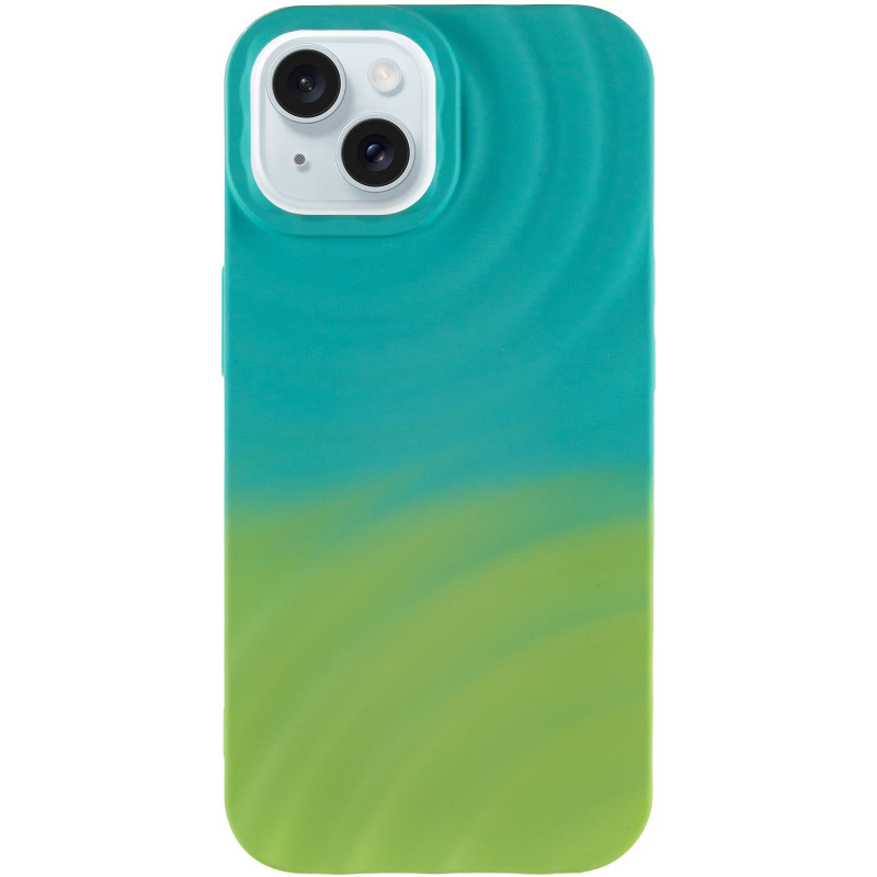 Фото Чохол TPU ColorWave на Apple iPhone 15 (6.1") (Marine Green / Mint) на vchehle.ua