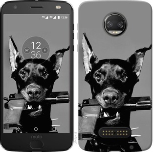 

Чехол Доберман для Motorola Moto G5 PLUS 702758