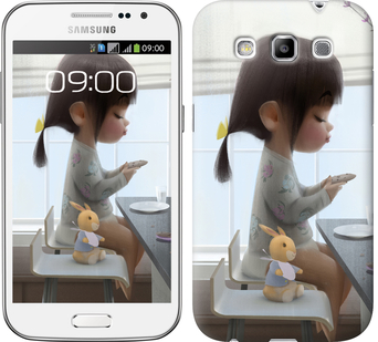 

Чехол Милая девочка с зайчиком для Samsung Galaxy Win i8552 636460