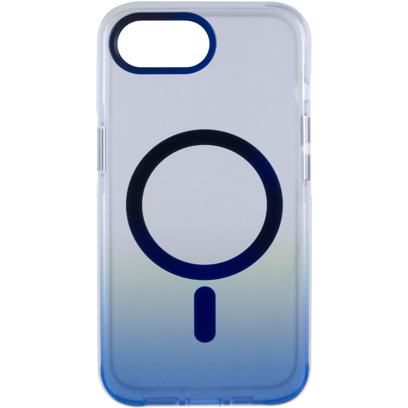 Фото Чехол TPU+PC Phantom with Magnetic Safe для Apple iPhone 16e (6.1") (Blue) на vchehle.ua