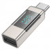 Фото Переходник Borofone BV25 Type-C male to Type-C female (Gray) на vchehle.ua