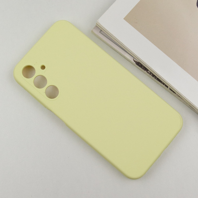 Фото Чохол Silicone Cover Lakshmi Full Camera (AA) на Samsung Galaxy A25 5G (Жовтий / Mellow Yellow) в маназині vchehle.ua