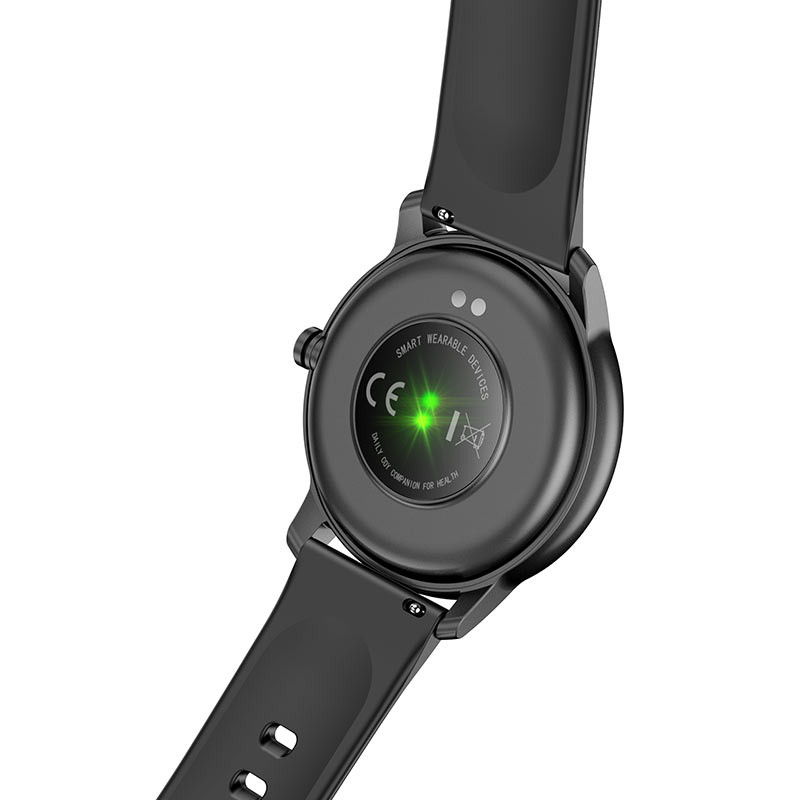 Уценка Смарт-часы Hoco Smart Watch Y4 (Вскрытая упаковка / Черный) в магазине vchehle.ua