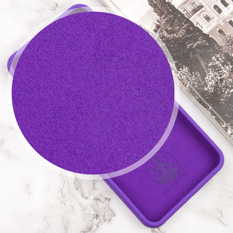 Чехол Silicone Cover Lakshmi Full Camera (AA) для Motorola Moto G84 (Фиолетовый / Purple) в магазине vchehle.ua