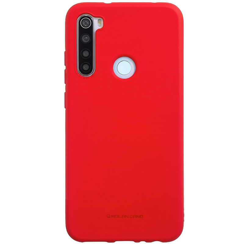 TPU чохол Molan Cano Smooth на Xiaomi Redmi Note 8 / Note 8 2021 (Червоний)