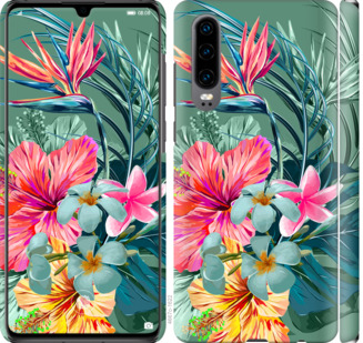 

Чохол Тропічні квіти v1 на Huawei P30 845213