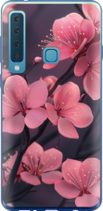 Чехол Пурпурная сакура для Samsung Galaxy A9 (2018)