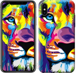 

Чохол Різнобарвний лев для iPhone XS (5.8") 669775