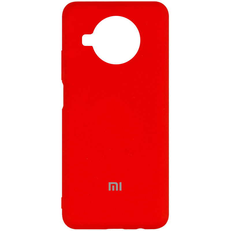 Чехол Silicone Cover My Color Full Protective (A) для Xiaomi Mi 10T Lite / Redmi Note 9 Pro 5G (Красный / Red)