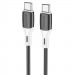 Дата кабель Borofone BX79 Type-C to Type-C 60W (1m) (Чорний)