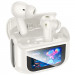 Бездротові навушники TWS Hoco EQ21 Sandy with Touch Screen ANC+ENC (Cloudy white)