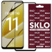 Защитное стекло SKLO 3D для Realme 11 4G (Черный)