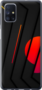 Чехол Разноцветные полосы для Samsung Galaxy M51 M515F