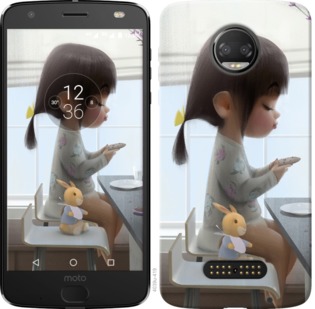 

Чохол Мила дівчинка з зайчиком на Motorola Moto G5 PLUS 701894