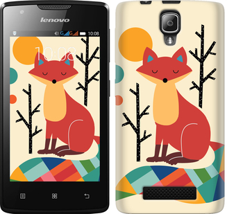 

Чохол Rainbow fox на Lenovo A1000 576893