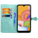 Шкіряний чохол-книжка Art Case з візитницею на Xiaomi Redmi 9A (Бірюзовий) в магазині vchehle.ua