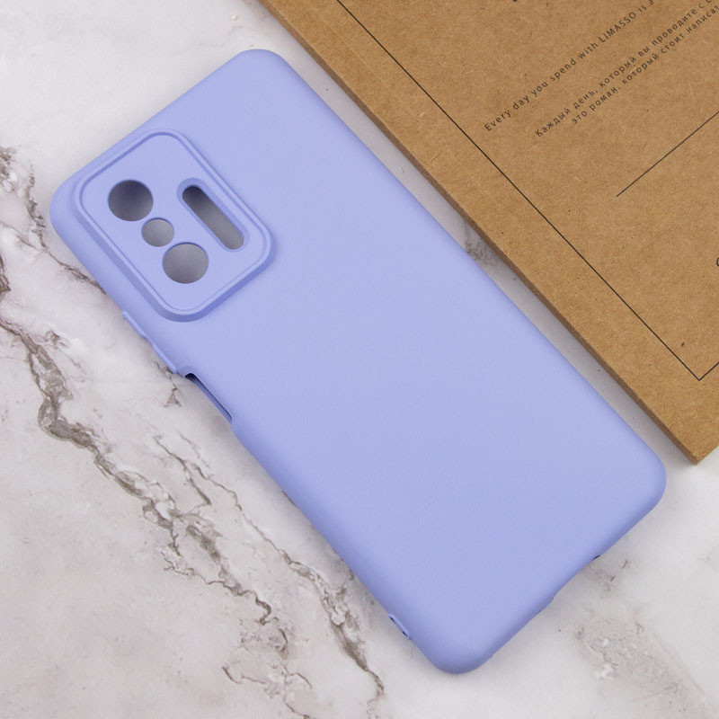 Чехол Silicone Cover Lakshmi Full Camera (AA) для Xiaomi 11T / 11T Pro (Сиреневый / Dasheen) в магазине vchehle.ua