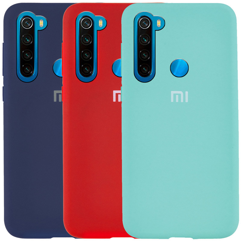 Чехол Silicone Cover Full Protective (AA) для Xiaomi Redmi Note 8 / Note 8 2021