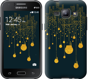 

Чехол Иллюстрация ночного города для Samsung Galaxy J1 J100H 592204