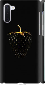 Чохол Чорна полуниця на Samsung Galaxy Note 10