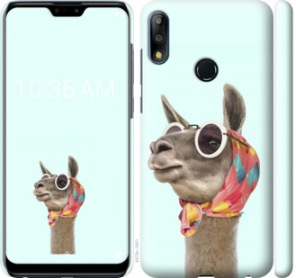 

Чехол Модная лама для Asus Zenfone Max Pro M2 ZB631KL 753471