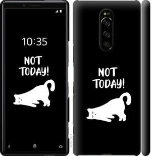 

Чехол Уставший кот для Sony Xperia 1 J9110 874308