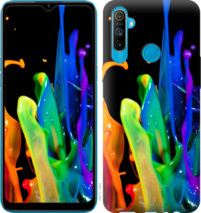 

Чохол бризки фарби на Realme C3 933949