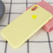 Фото Чехол Silicone Case Full Protective (AA) для Apple iPhone XR (6.1") (Желтый / Mellow Yellow) на vchehle.ua