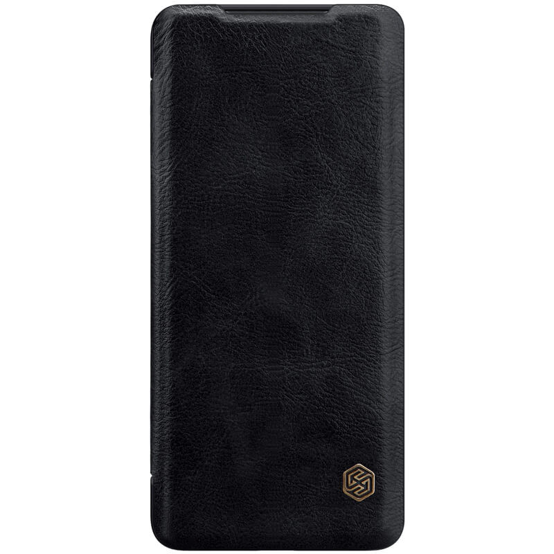 

Шкіряний чохол (книжка) Nillkin Qin Series на Samsung Galaxy S20+ (Чорний) 870753