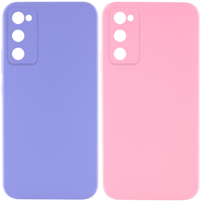 Чехол Silicone Cover Lakshmi Full Camera (AAA) для Samsung Galaxy S20 FE