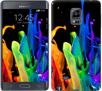 

Чохол бризки фарби на Samsung Note Edge SM-N915 381206