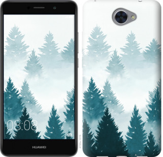 

Чехол Акварельные Елки для Huawei Y7 2017 862844