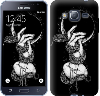 

Чохол Змія в руці на Samsung Galaxy J3 Duos (2016) J320H 413025