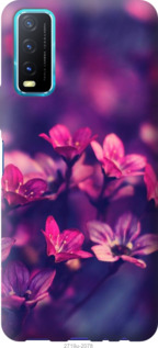 

Чехол Пурпурные цветы для Vivo Y20 1142657