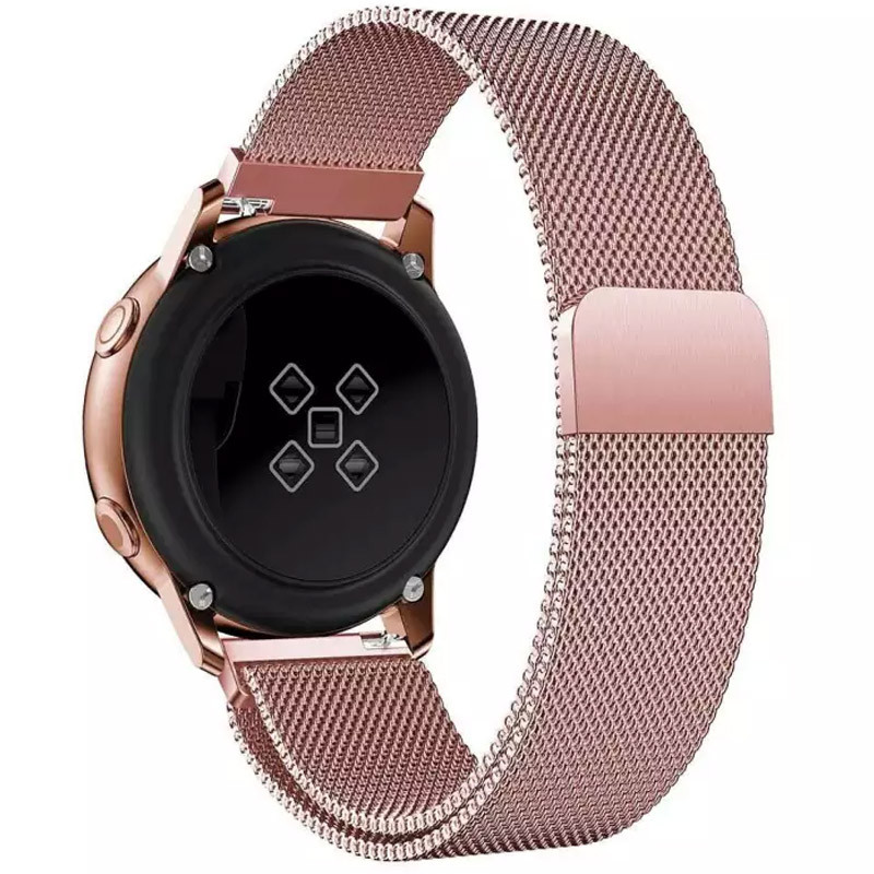 

Ремешок Milanese Loop для Xiaomi Amazfit / Samsung 20 mm (Rose Pink) 1058037