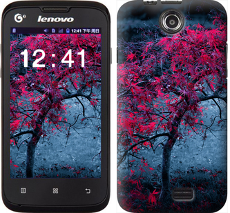 

Чехол Дерево с яркими листьями для Lenovo A300 346871