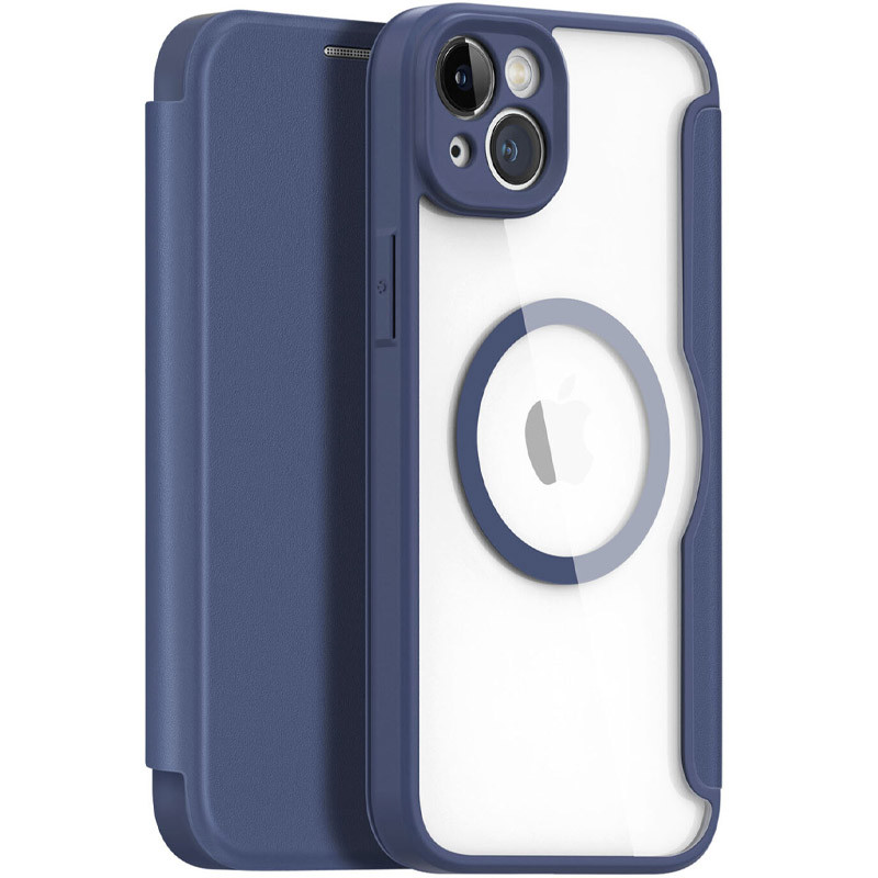 Чехол-книжка Dux Ducis Skin X Pro with Magnetic safe для Apple iPhone 14 / 13 (6.1") (Blue)