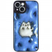 Фото TPU+PC чехол Prisma Fluffie для Apple iPhone 14 (6.1") (Pusheen) на vchehle.ua