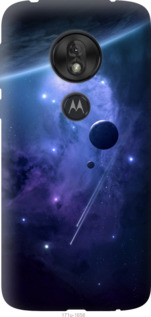 

Чехол Планеты в синем космосе для Motorola Moto G7 Play 1022892