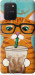 Чохол Зеленоокий кіт в окулярах на Samsung Galaxy S10 Lite 2020