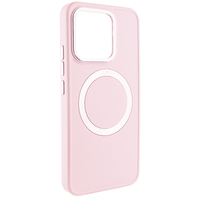 TPU чохол Bonbon Metal Style with Magnetic safe на Xiaomi 14 (Рожевий / Light Pink)