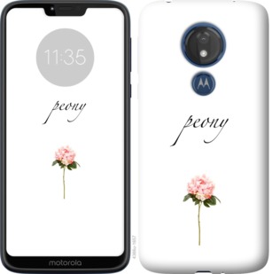 

Чохол Півонія на Motorola Moto G7 Power 754721