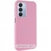 Шкіряний чохол Leather Case Metal Buttons на Samsung Galaxy A06 (Light Pink)