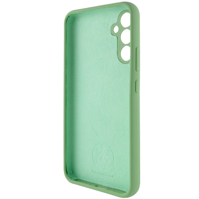 Чохол Silicone Cover Lakshmi Full Camera (AAA) на Samsung Galaxy S24+ (М'ятний / Mint) в магазині vchehle.ua