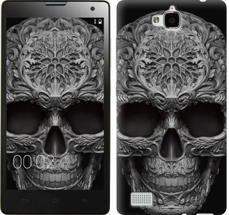 

Чехол skull-ornament для Huawei Honor 3C 348482